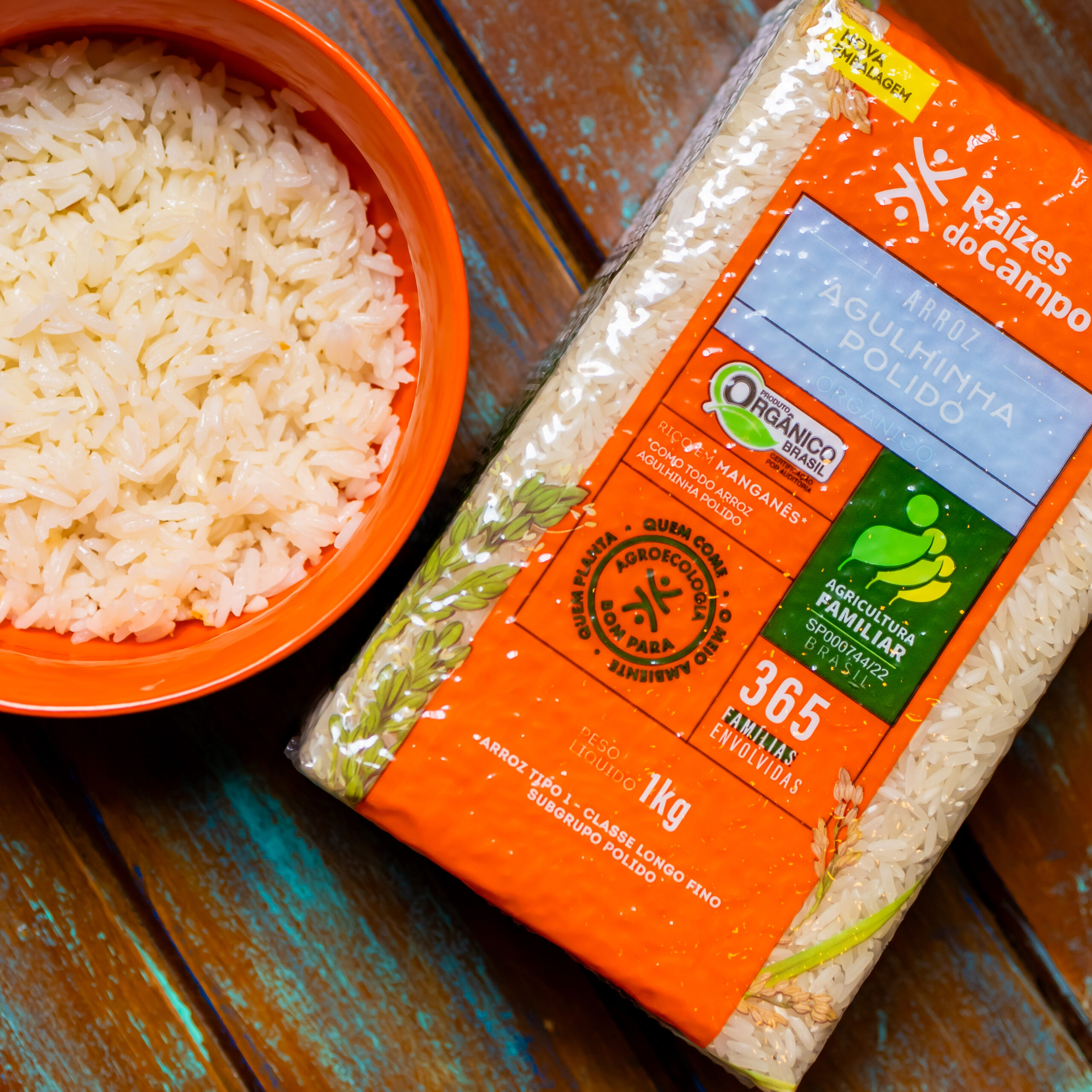 Arroz Branco Orgânico 1kg - Imagem 6