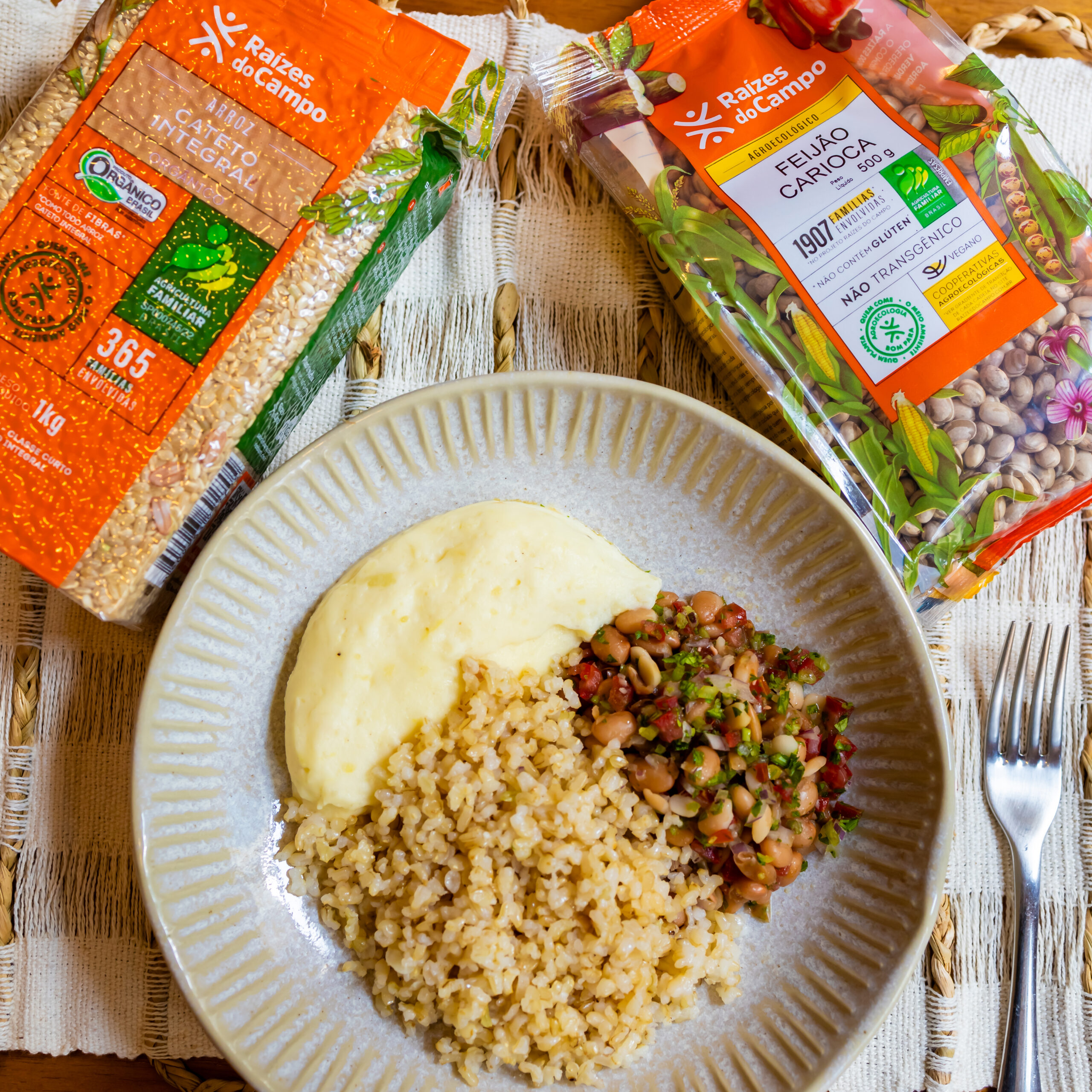 Arroz Cateto Integral Orgânico 1kg - Imagem 6