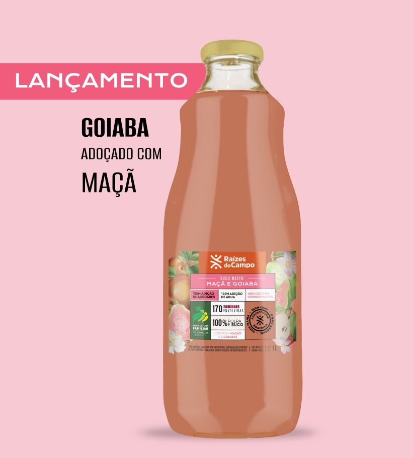 Suco de Goiaba e Maçã Integral 1 Litro - Imagem 6