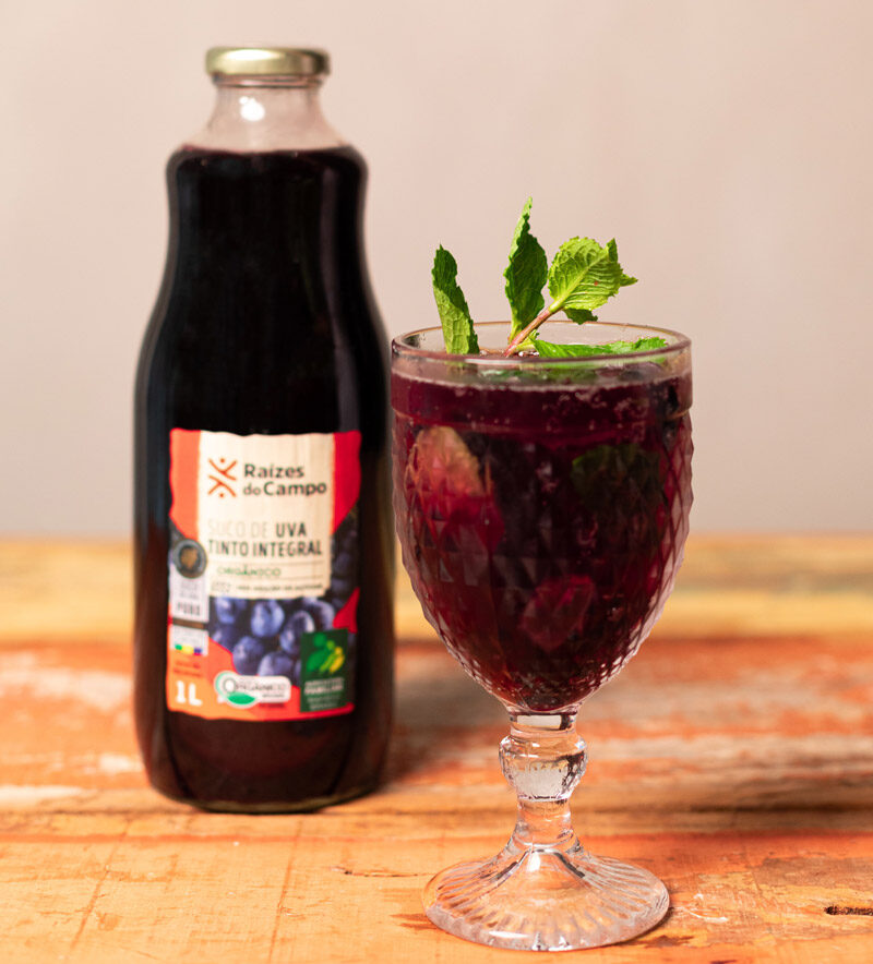 Kit 6 Unidades de Suco de Uva Integral Orgânico 1 Litro - Imagem 4