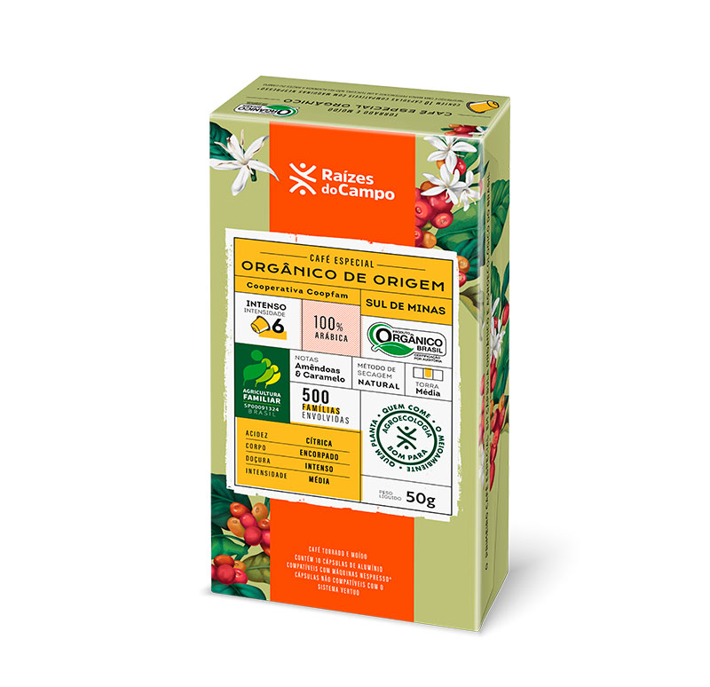 Café Especial Orgânico em Cápsulas