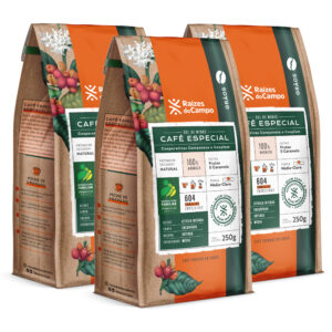 Café Especial Torrado em Grãos 250g (Pack com 3)