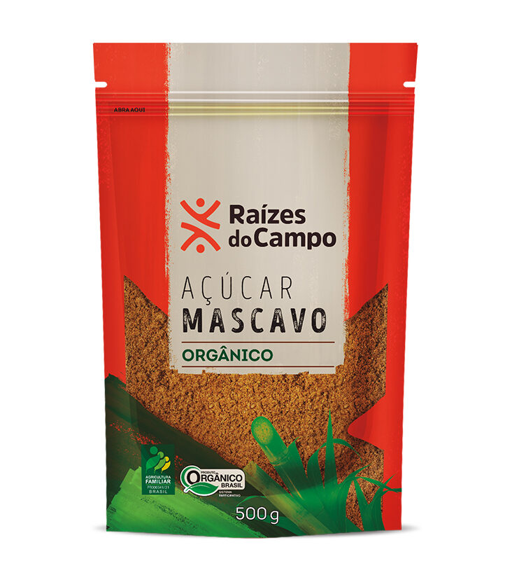 Açúcar Mascavo Orgânico 500g
