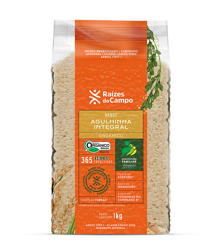 Arroz Integral Orgânico 1kg - Imagem 2