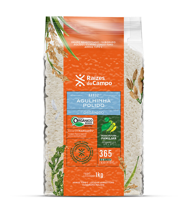 Arroz Branco Orgânico 1kg - Imagem 2