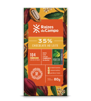 Chocolate ao Leite 35% Cacau 80g