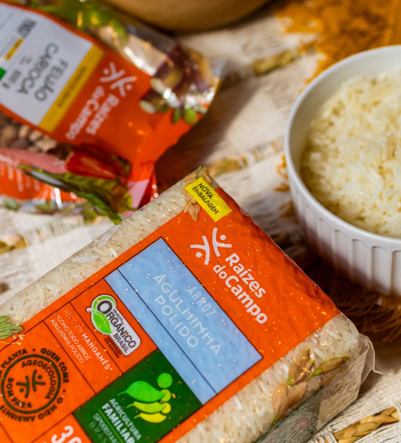 Arroz Branco Orgânico 1kg - Imagem 4