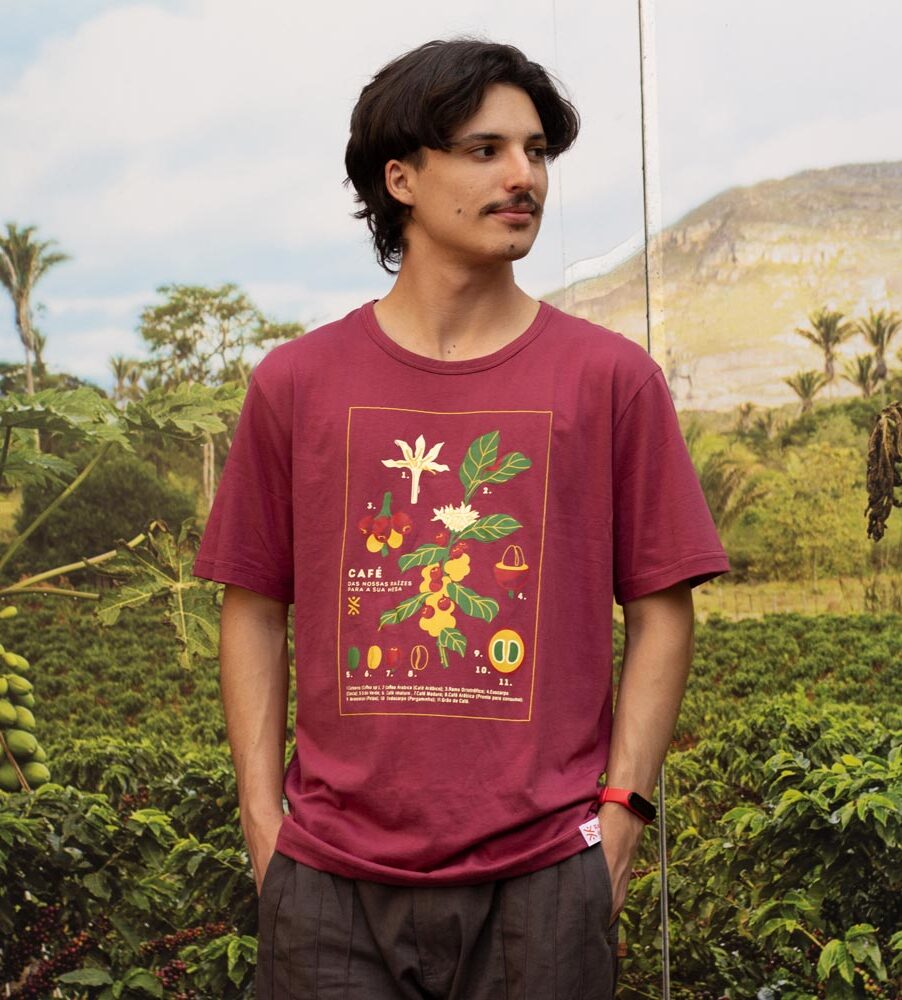 Camiseta Tradicional Café - Imagem 2