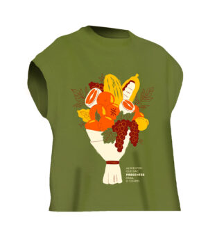 Camiseta Oversized Buquê