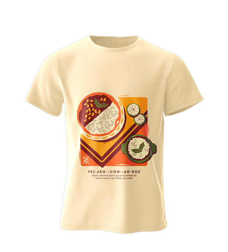 Camiseta Tradicional Feijão com Arroz