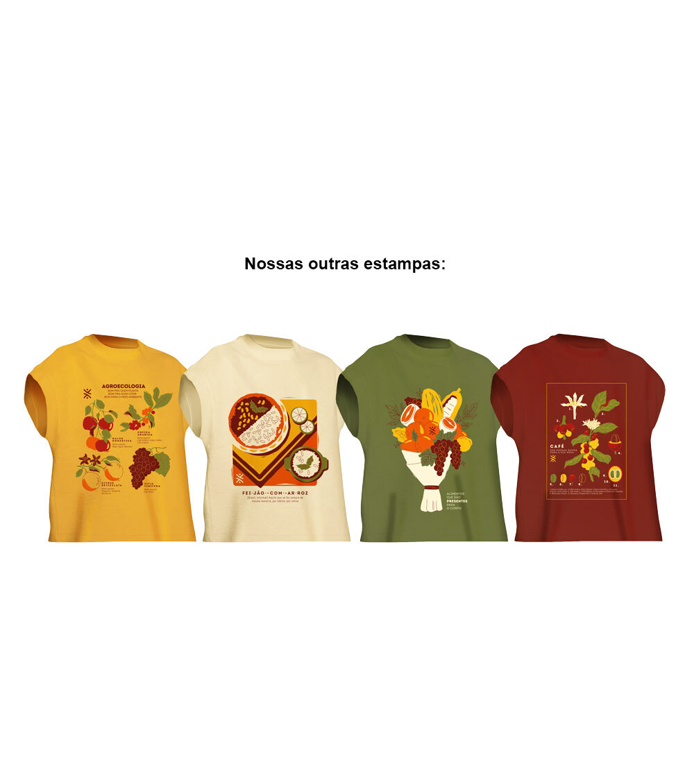 Camiseta Oversized Feijão com Arroz - Imagem 3