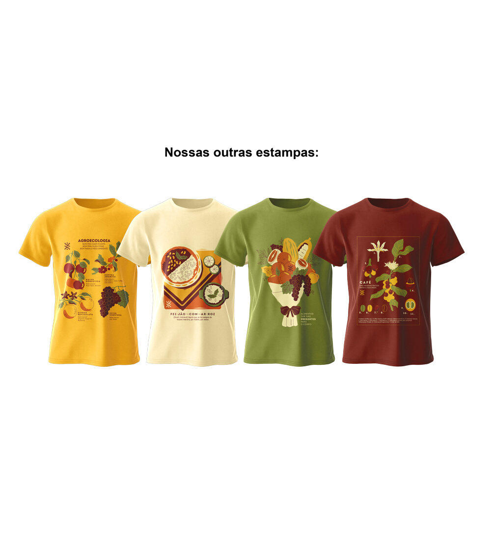 Camiseta Tradicional Feijão com Arroz - Imagem 3