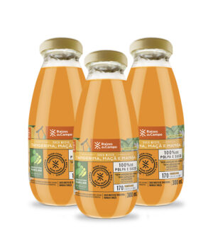 Suco Misto Integral 300ml (Manga, Tangerina e Maçã) (pack com 12)