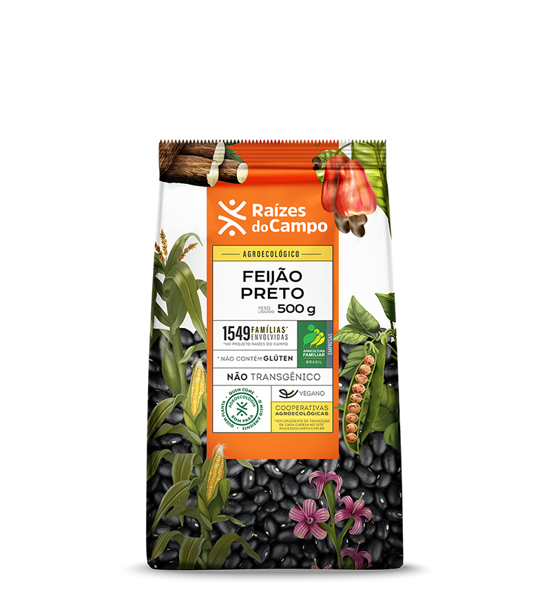 Feijão Preto Ecológico 500g