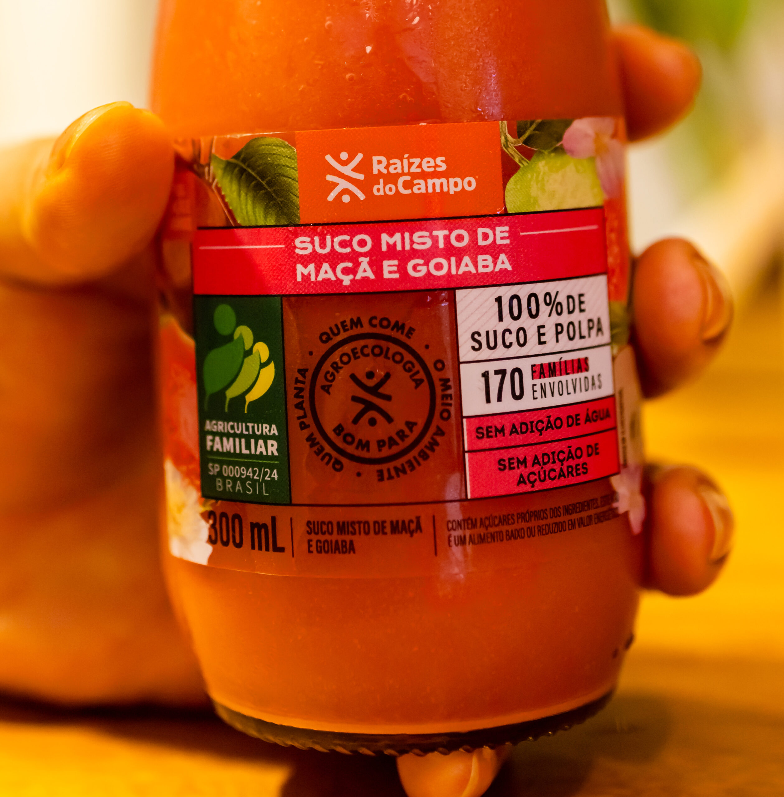 Suco de Goiaba e Maçã Integral 300ml - Imagem 3